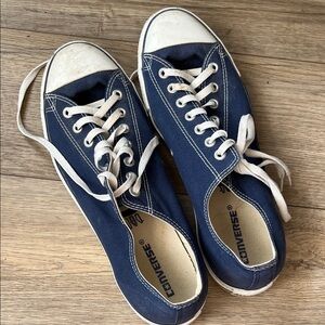 Converse Dark Blue Canvas Shoes